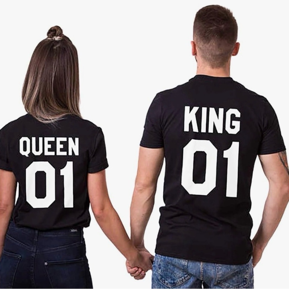 Black King and Queen 01 T-Shirts